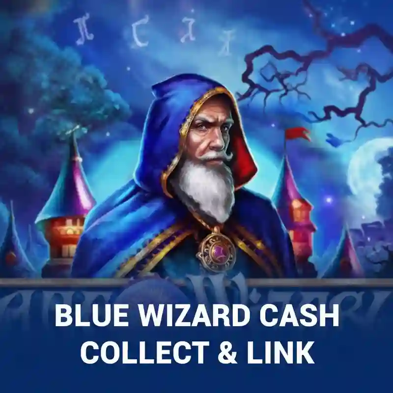 Blue Wizard_ Cash Collect & Link